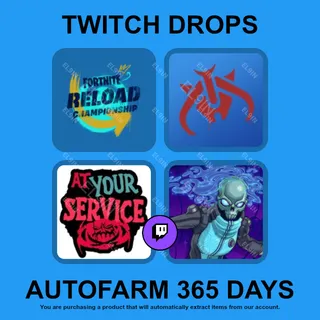 ✪✅【Fortnite】Twitch Drops ✪ Automatic farming 365 days
