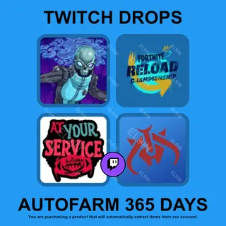 ✪💎【Fortnite】Twitch Drops ✪ Automatic farming 365 days