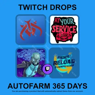 ✪🧙‍♂️【Fortnite】Twitch Drops ✪ Automatic farming 365 days