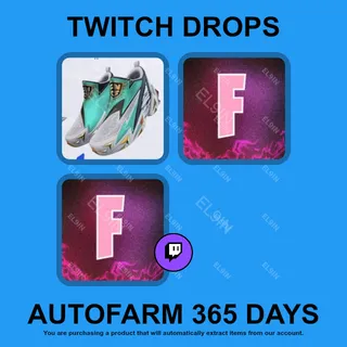 ✪💜【Fortnite】Twitch Drops ✪ Automatic farming 365 days