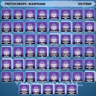 👑 Warframe Twitch Drops 💎 Prime Time #502 [Total 123 Items]