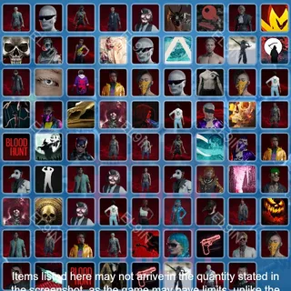 💎 Vampire: The Masquerade - Bloodhunt 🌌 Twitch Drops 🌌 January Drops [Total 80 Items]