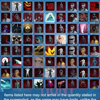 🧨 Vampire: The Masquerade - Bloodhunt 🌐 Twitch Drops 👑 December Drops [Total 72 Items]