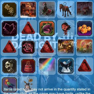 ⚡️ Dead by Daylight 🌐 Twitch Drops 👑 DbD: Bone Chill 2025 [Total 22 Items]