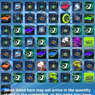 ❤️ Rocket League Twitch Drops ❤️ RLCS Boston Major | SUN [Total 57 Items]