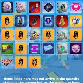 ⚡️ Fortnite Twitch Drops 💎 King's League [Total 27 Items]