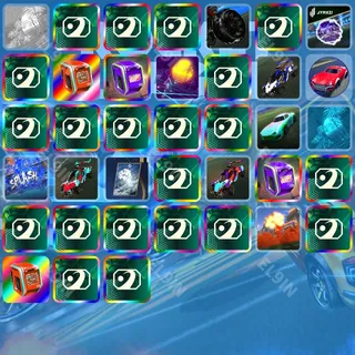 💎 Rocket League Twitch Drops 🧙‍♂️ RL x Jynxzi [Total 38 Items]