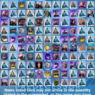 👑 Predecessor Twitch Drops 💎 ☠️ Harbingers of Ruin [Total 109 Items]