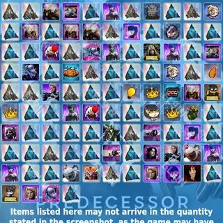 🌐 Predecessor Twitch Drops 🌐 1.13.2 Global Drops [Total 103 Items]
