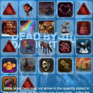 🌐 Dead by Daylight 💜 Twitch Drops 🧨 Haunted by Daylight 2025 [Total 22 Items]