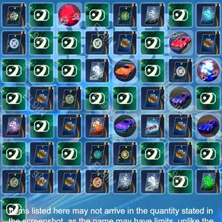 🧙‍♂️ Rocket League 🌌 Twitch Drops 🌌 Drop Rush x RLCS Weekend [Total 57 Items]