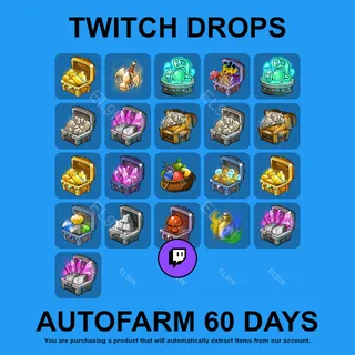 ✪⚡️【Shakes and Fidget】Twitch Drops ✪ Automatic farming 60 days