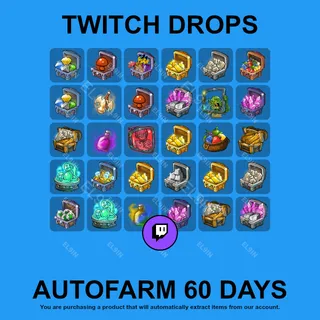 ✪🧙‍♂️【Shakes and Fidget】Twitch Drops ✪ Automatic farming 60 days