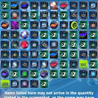 💎 Rocket League Twitch Drops 👑 Rocket League Drop Rush  [Total 85 Items]