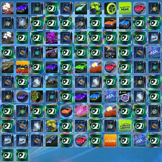 ❤️ Rocket League Twitch Drops ❤️ RLCS LCQ [Total 112 Items]