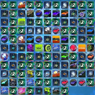 ⚡️ Rocket League Twitch Drops 👑 RLCS LCQ [Total 118 Items]
