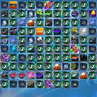 💎 Rocket League Twitch Drops 👑 RL Worlds Drop Rush [Total 108 Items]