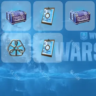 🧨 World of Warships Twitch Drops 💎 Update 15.5 Drop: Week 4 [Total 5 Items]