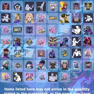 ❤️ Marvel Rivals Twitch Drops 🌐 Season 7.5 Twitch Drops [Total 54 Items]