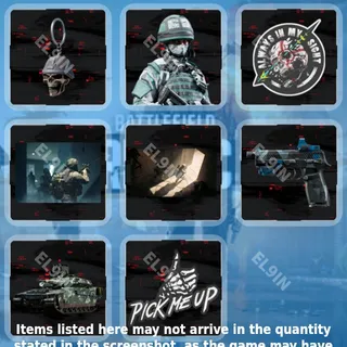 👑 Battlefield REDSEC Twitch Drops 🌌 Battlefield REDSEC Launch [Total 8 Items]