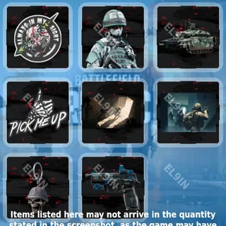 🌐 Battlefield REDSEC 💜 Twitch Drops 👑 Battlefield REDSEC Launch [Total 8 Items]