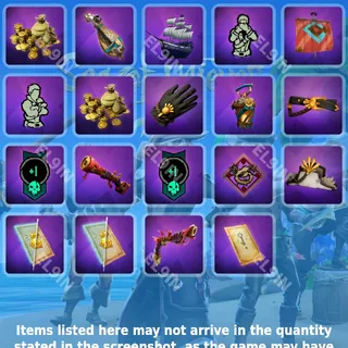 ⚡️ Sea of Thieves Twitch Drops 🌌 Season 18 Act 3 Drops UZUV [Total 19 Items]