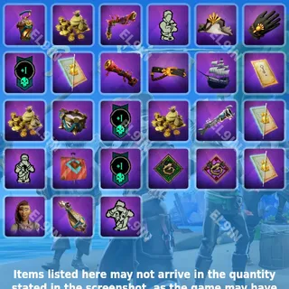 ✅ Sea of Thieves Twitch Drops 🌌 Season 19 Act 2 Drops [Total 27 Items]