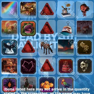 ⚡️ Dead by Daylight 🧙‍♂️ Twitch Drops 💎 DbD: Stranger Things [Total 24 Items]