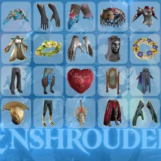 🌌 Enshrouded Twitch Drops ⚡️ Enshrouded Efflorescent [Total 20 Items]