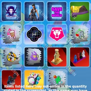 🌐 Fortnite Twitch Drops ⚡️ FNCS Major 1 Heat 3 [Total 15 Items]