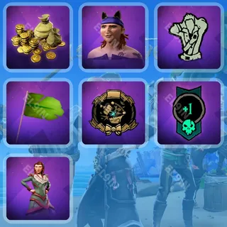 🌌 Sea of Thieves Twitch Drops 🧨 Season 20 Drops 2 [Total 7 Items]