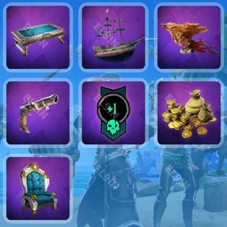 🧙‍♂️ Sea of Thieves Twitch Drops 🌐 Season 20 CW Bonus Drops [Total 7 Items]