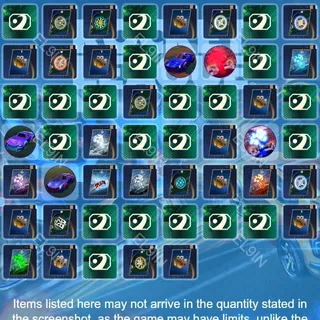 👑 Rocket League 🌐 Twitch Drops 🧨 Drop Rush x RLCS Weekend [Total 53 Items]