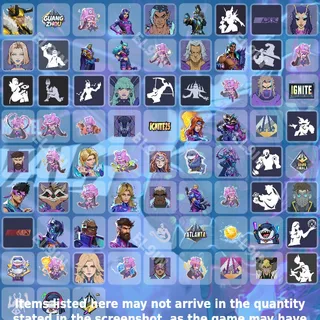 🌌 Marvel Rivals Twitch Drops ❤️ Season 6.5 Twitch Drops [Total 75 Items]