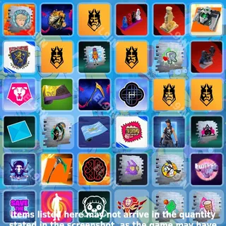 ❤️ Fortnite Twitch Drops 🌌 King's League [Total 36 Items]