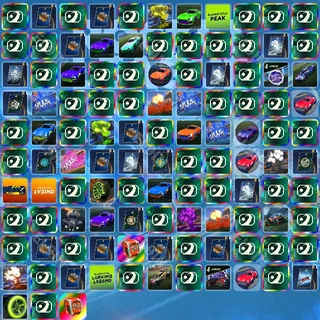 🌐 Rocket League Twitch Drops ✅ CRL League Play [Total 113 Items]