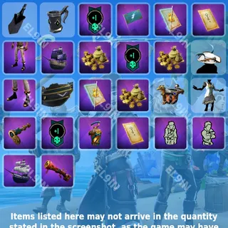 🌌 Sea of Thieves Twitch Drops 👑 Season 18 Act 2 Drops [Total 26 Items]