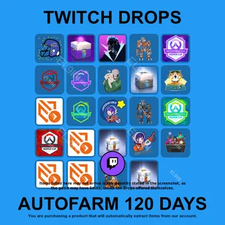 ✪🧙‍♂️【Overwatch 2】Twitch Drops ✪ Automatic farming 120 days