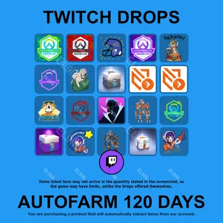 ✪💜【Overwatch 2】Twitch Drops ✪ Automatic farming 120 days