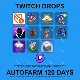 ✪❤️【Overwatch 2】Twitch Drops ✪ Automatic farming 120 days