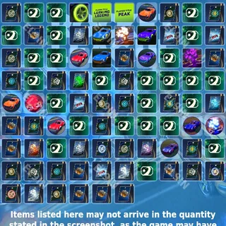 🌌 Rocket League Twitch Drops 💎 Rocket League Drop Rush  [Total 86 Items]