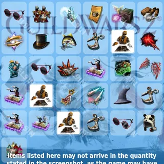 🧨 Guild Wars 2 Twitch Drops ✅ RAIDS & WARDROBE  [Total 31 Items]