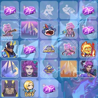 ❤️ Marvel Rivals Twitch Drops 💜 Ignite MSF 2026 Day 1 CTPH [Total 23 Items]