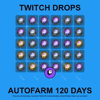 ✪❤️【Escape from Tarkov】Twitch Drops ✪ Automatic farming 120 days
