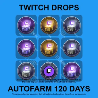 ✪✅【Escape from Tarkov】Twitch Drops ✪ Automatic farming 120 days