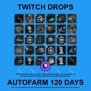 ✪⚡️【BATTLEFIELD 6】Twitch Drops ✪ Automatic farming 120 days