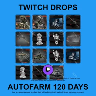 ✪💎【BATTLEFIELD 6】Twitch Drops ✪ Automatic farming 120 days