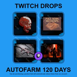 ✪💎【BATTLEFIELD 6】Twitch Drops ✪ Automatic farming 120 days