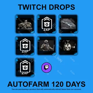 ✪💎【BATTLEFIELD 6】Twitch Drops ✪ Automatic farming 120 days