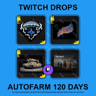 ✪🌐【BATTLEFIELD 6】Twitch Drops ✪ Automatic farming 120 days